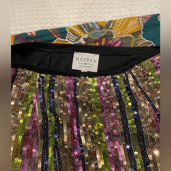 Hayden sequin mini skirt, M - Picture 3 of 3
